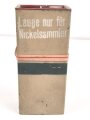 Behälter " Lauge für Nickelsammler" Fl 68424. Originallack, ungereinigtes Stück, leer