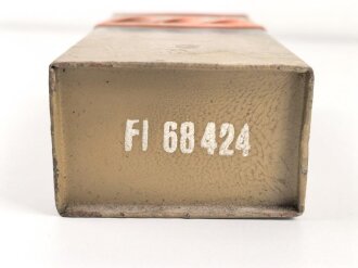 Behälter " Lauge für Nickelsammler" Fl 68424. Originallack, ungereinigtes Stück, leer