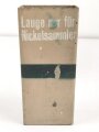 Behälter " Lauge für Nickelsammler" Fl 68424. Originallack, ungereinigtes Stück, leer