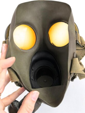 Niederlande, Gasmaske Modell "T1" datiert 1953