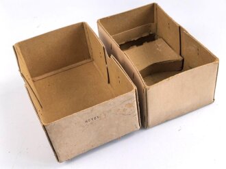 Niederlande, leere Umverpackung für eine Gasmaske " VERITEX" datiert 1939