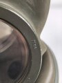 Schweiz, Armeegasmaske um 1938 in Bereitschaftsbüchse. Der Filter datiert 1939.