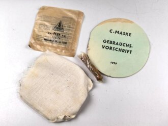 Schweiz, Bereitschaftsbüchse für eine Gasmaske um 1938
