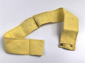 Schweiz, Armbinde " Gruppenwart" höchstwahrscheinlich Zivilschutz / Luftschutz