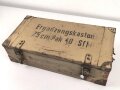 "Ergänzungskasten 7,5cm Pak 40 ( Sfl ) Originallack, ungereinigtes Stück