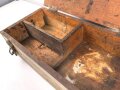 "Ergänzungskasten 7,5cm Pak 40 ( Sfl ) Originallack, ungereinigtes Stück