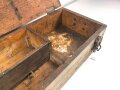 "Ergänzungskasten 7,5cm Pak 40 ( Sfl ) Originallack, ungereinigtes Stück
