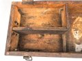 "Ergänzungskasten 7,5cm Pak 40 ( Sfl ) Originallack, ungereinigtes Stück