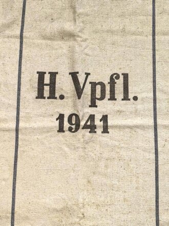Sack für Heeresverpflegung 1941 in gutem Zustand