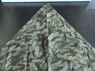 Zeltbahn 31 Wehrmacht. Getragenes Stück in gutem Gesamtzustand, datiert 1940 ?