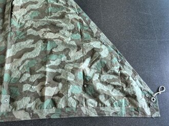Zeltbahn 31 Wehrmacht. Getragenes Stück in gutem Gesamtzustand, datiert 1940 ?