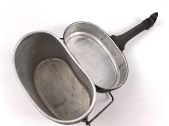 Kochgeschirr Wehrmacht,Hersteller HRE43, Originallack