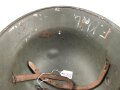Kinderstahlhelm Heer mit beiden Abzeichen, Originallack