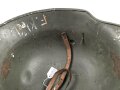 Kinderstahlhelm Heer mit beiden Abzeichen, Originallack