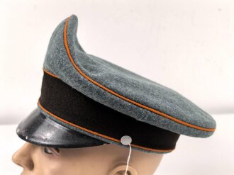 Polizei III.Reich, Schirmmütze für einen Angehörigen der Gendarmerie. Hersteller aus Wien, Kopfgrösse 56