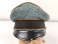 Polizei III.Reich, Schirmmütze für einen Angehörigen der Gendarmerie. Hersteller aus Wien, Kopfgrösse 56
