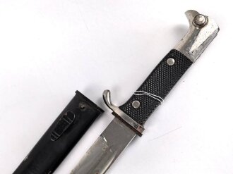 Extraseitengewehr KS98 für eine  Angehörigen der Wehrmacht. Ungereinigtes Stück von E.Pack & Söhne Solingen