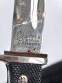 Extraseitengewehr KS98 für eine  Angehörigen der Wehrmacht. Ungereinigtes Stück von E.Pack & Söhne Solingen
