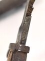 1.Weltkrieg Preussen, Seitengewehr M 1898/05 mit Sägerücken. Hersteller Haenel Suhl, Abnahme von 1916. Ungereinigtes Stück