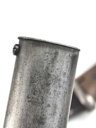 Seitengewehr M84/98 für K98 der Wehrmacht. Nummergleiches Stück, cof44, ungereinigt