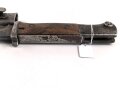 Seitengewehr M84/98 für K98 der Wehrmacht. Nummergleiches Stück, cof44, ungereinigt