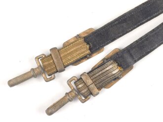 Aus Teilen zusammengebasteltes Gehänge für einen Luftwaffen Generalsdolch