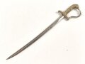 Kaiserreich, Brieföffner in Form eines Säbels. Gesamtlänge 20cm, auf der Klinge " Heidelberg"
