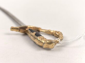 Kaiserreich, Brieföffner in Form eines Säbels. Gesamtlänge 20,5cm