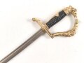 Kaiserreich, Brieföffner in Form eines Säbels. Gesamtlänge 20,5cm