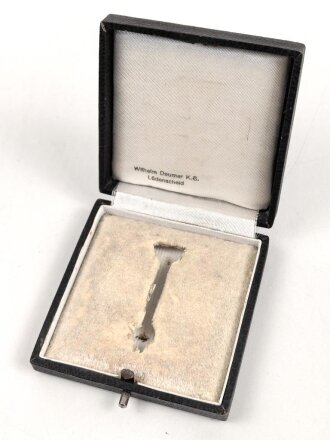 Etui für ein Eisernes Kreuz 1. Klasse 1939. Guter Zustand, Hersteller " Wilhelm Deumer K.G. Lüdenscheid"