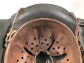 Heer, Stahlhelm Modell 1942. Ungereinigtes Stück, in allen Teilen Original und zusammengehörig. nkp62