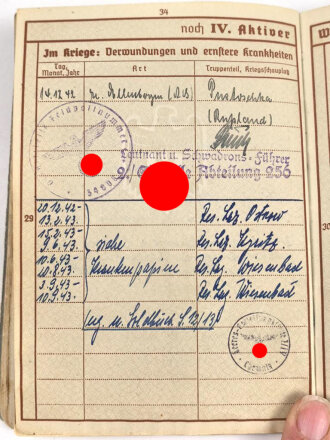 Wehrpaß Heer, eingestellt am 11.10.37 bei 15. ( E) Komp. Inf. Rgt.31 Glauchau