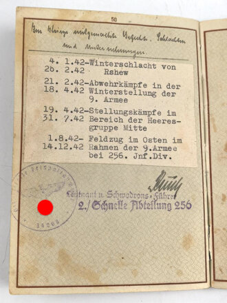 Wehrpaß Heer, eingestellt am 11.10.37 bei 15. ( E) Komp. Inf. Rgt.31 Glauchau