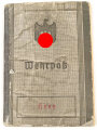 Wehrpaß Heer, eingestellt am 11.10.37 bei 15. ( E) Komp. Inf. Rgt.31 Glauchau