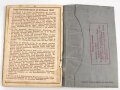 Wehrpaß Heer, eingestellt am 11.10.37 bei 15. ( E) Komp. Inf. Rgt.31 Glauchau