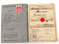 Wehrpaß Heer, eingestellt am 11.10.37 bei 15. ( E) Komp. Inf. Rgt.31 Glauchau