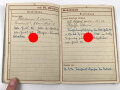 Wehrpaß Heer, eingestellt am 1.8.1938 bei 10./ Flak Regiment 2 Prenzlau