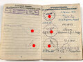 Soldbuch Heer, ausgestellt 19.Februar 1941 bei Feldgendarmerie Abteilung (mot) 692, 3. Kompanie