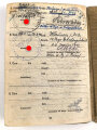 Soldbuch Heer, ausgestellt 19.Februar 1941 bei Feldgendarmerie Abteilung (mot) 692, 3. Kompanie