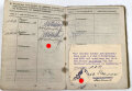 Soldbuch Heer, ausgestellt 11.3.39 bei Nachrichten Abteilung 60