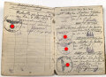 Soldbuch Heer, ausgestellt 11.3.39 bei Nachrichten Abteilung 60
