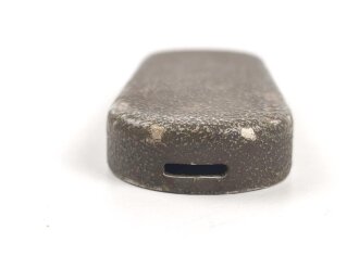 1.Weltkrieg, Okularabdeckung zum Fernglas 08, feldgrauer Originallack