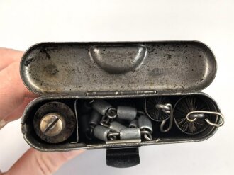 Reinigungsgerät 34 RG34 Wehrmacht. Hülsenkopfwischer fehlt, Mundlos 1940, Originallack
