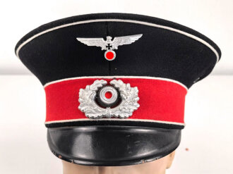N.S. Reichskriegerbund, Schirmmütze für einen ehemaligen Angehörigen eines Husaren Regimentes. Fertigung 30iger Jahre, Kopfgrösse gemessen 57