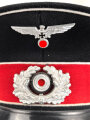 N.S. Reichskriegerbund, Schirmmütze für einen ehemaligen Angehörigen eines Husaren Regimentes. Fertigung 30iger Jahre, Kopfgrösse gemessen 57