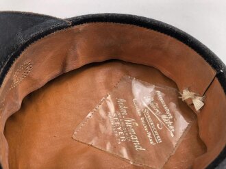 Deutsches Rotes Kreuz III.Reich, Schirmmütze für Mannschaften in gutem Zustand, Kopfgrösse 56, Lederschirm