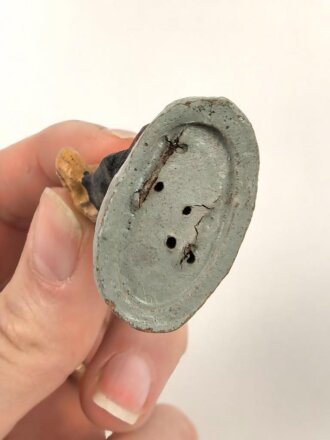 Massefigur 7cm, einen Hitlerjugend Führer darstellend. Original bemalt, guter Zustand