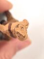 Massefigur 7cm, einen SA Mann marschierend darstellend. Original bemalt