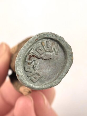 Elastolin Massefigur 7cm, Adolf Hitler mit beweglichem Arm,  grüßend darstellend. Original bemalt