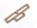 Teil eines Gehänges für einen Heeresdolch, Leichtmetall, mit Goldbronze angemalt